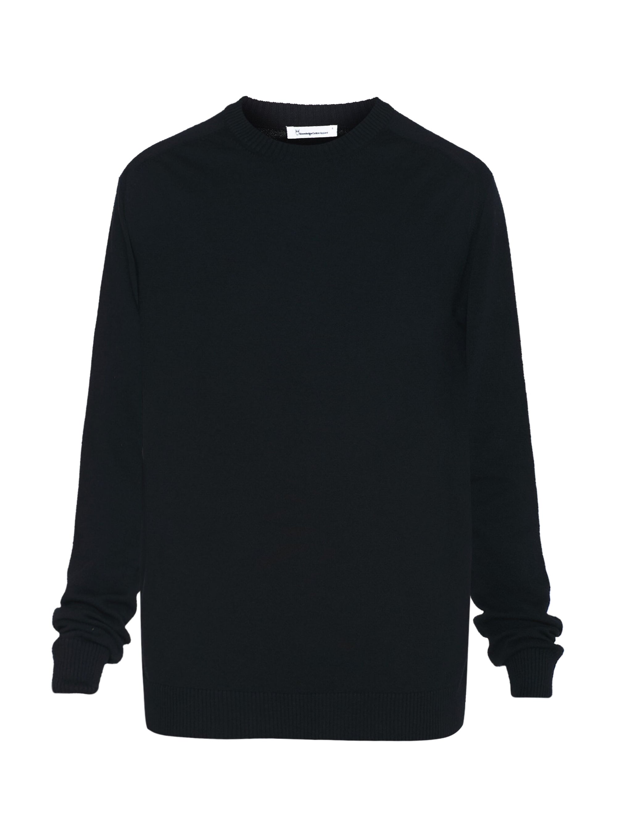 Regular merino knit crew neck