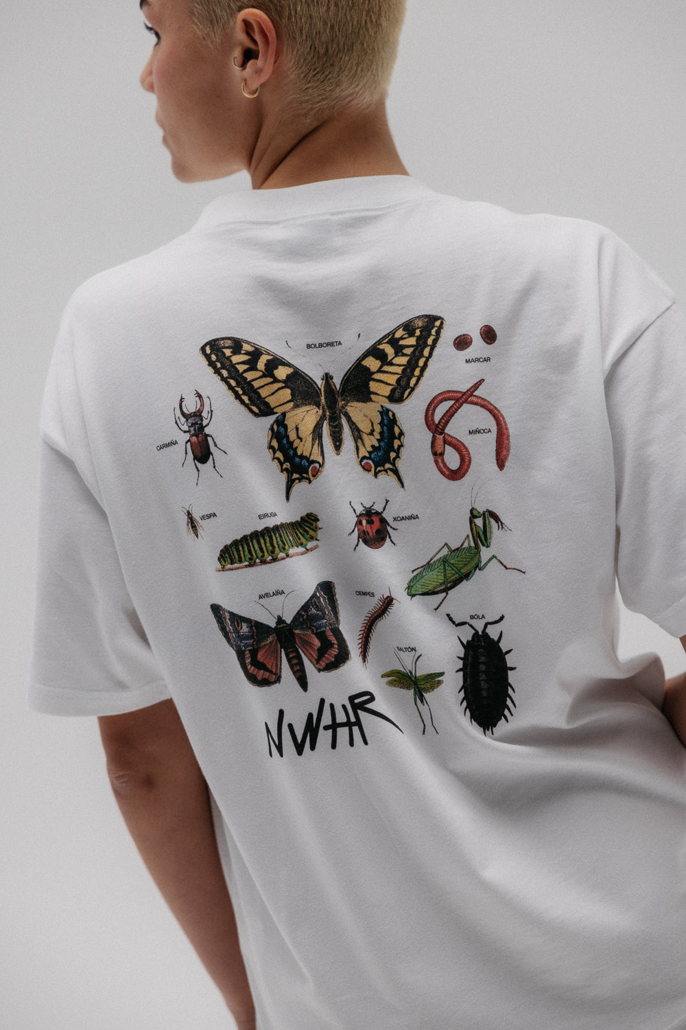 Insects Oversized T-shirt Made Of Organic Cotton