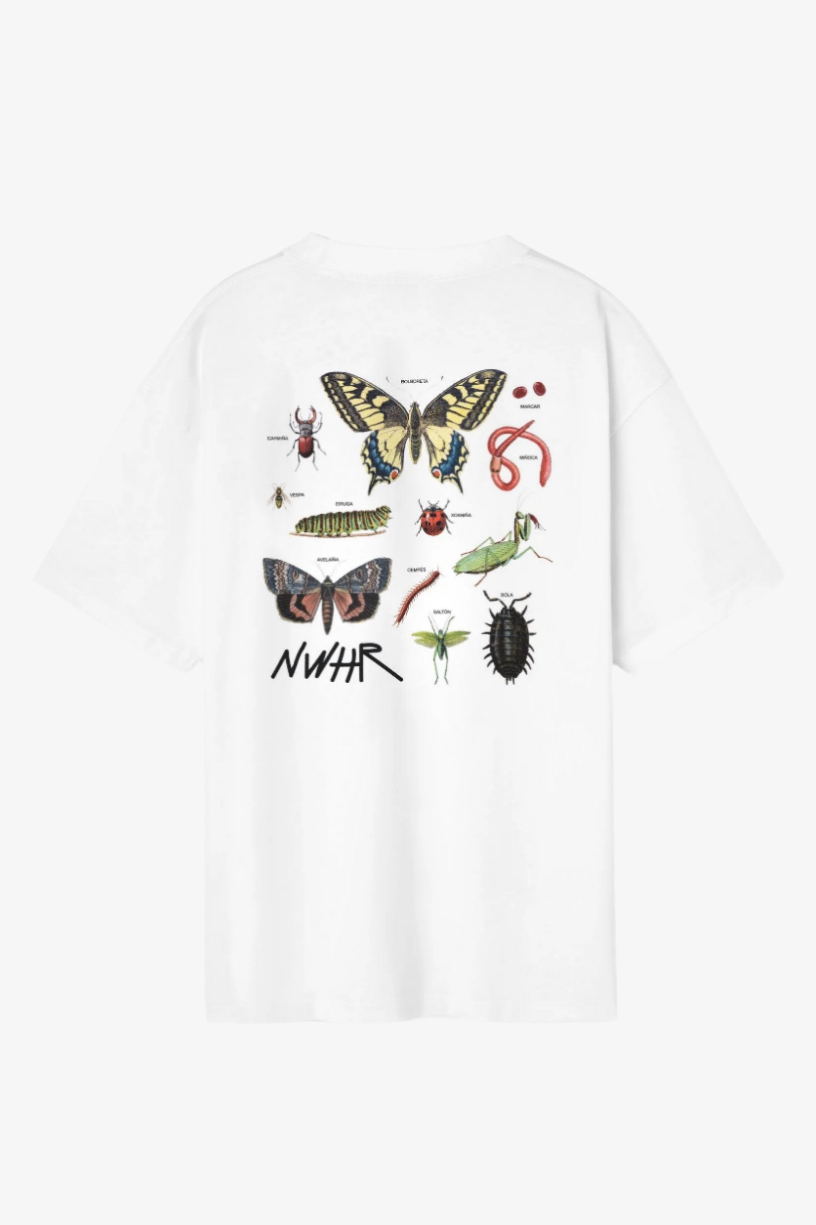 Insects Oversized T-shirt Made Of Organic Cotton