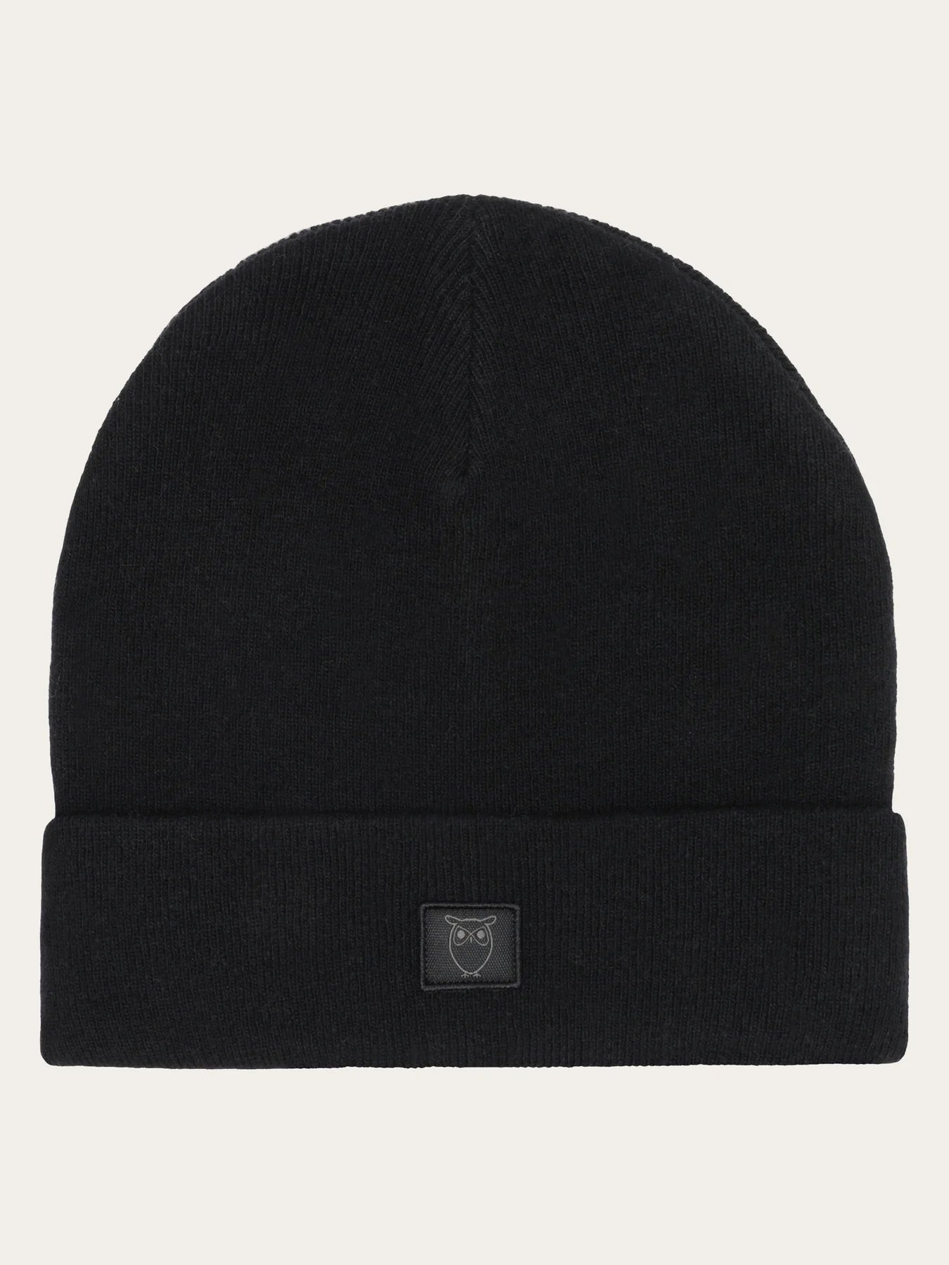 Double layer fine merino wool beanie