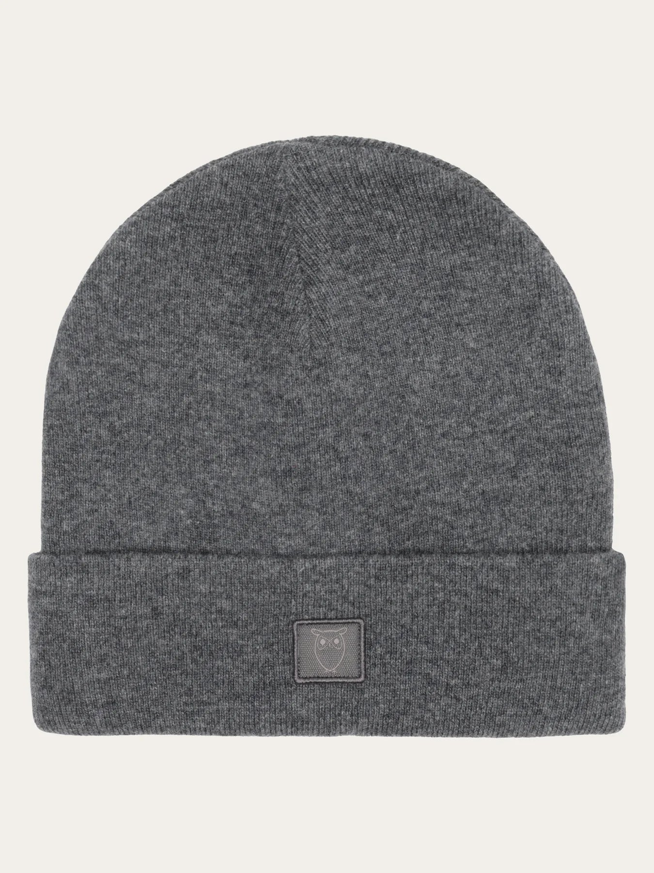 Double layer fine merino wool beanie