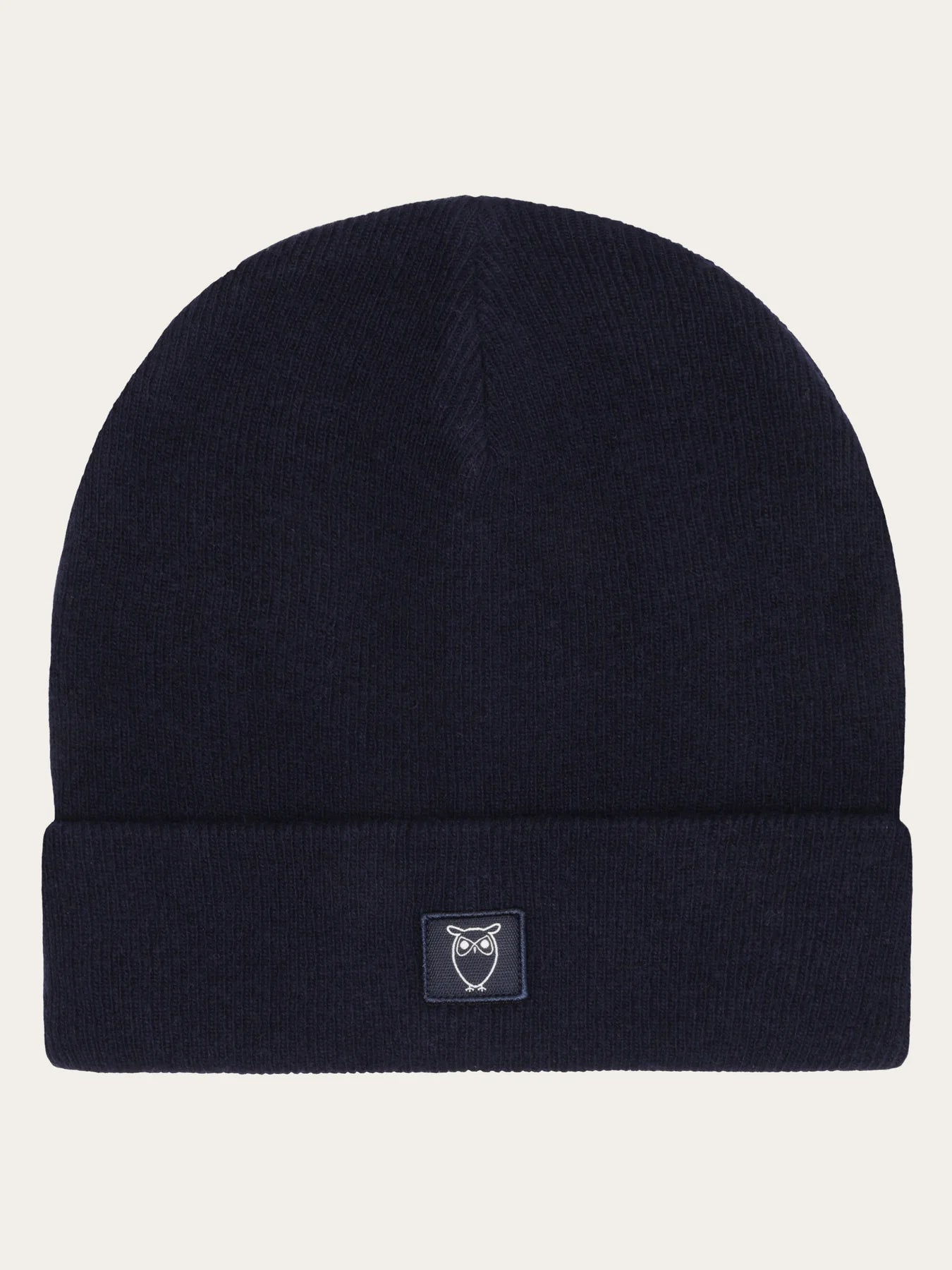 Double layer fine merino wool beanie