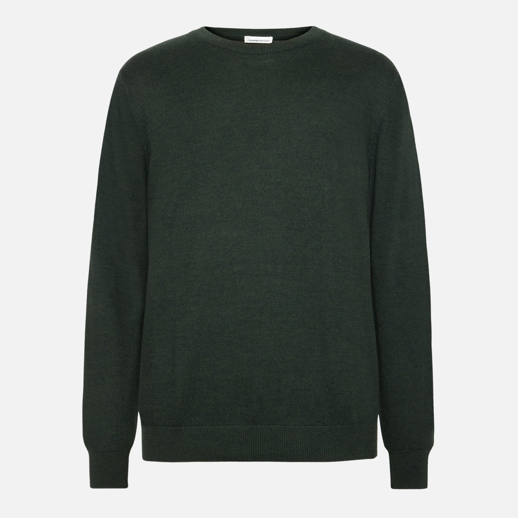 Regular Knit Crew Neck Made Of Merino Wool