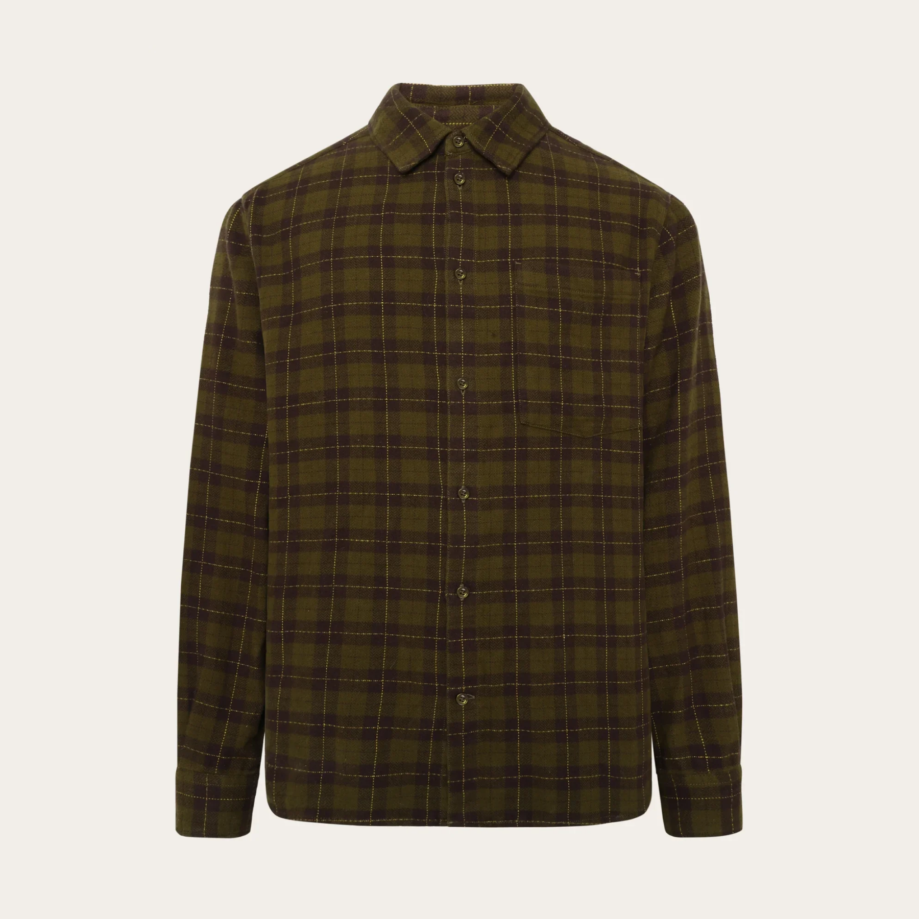 Loose Fit Checkered Shirt Made Of Organic Cotton