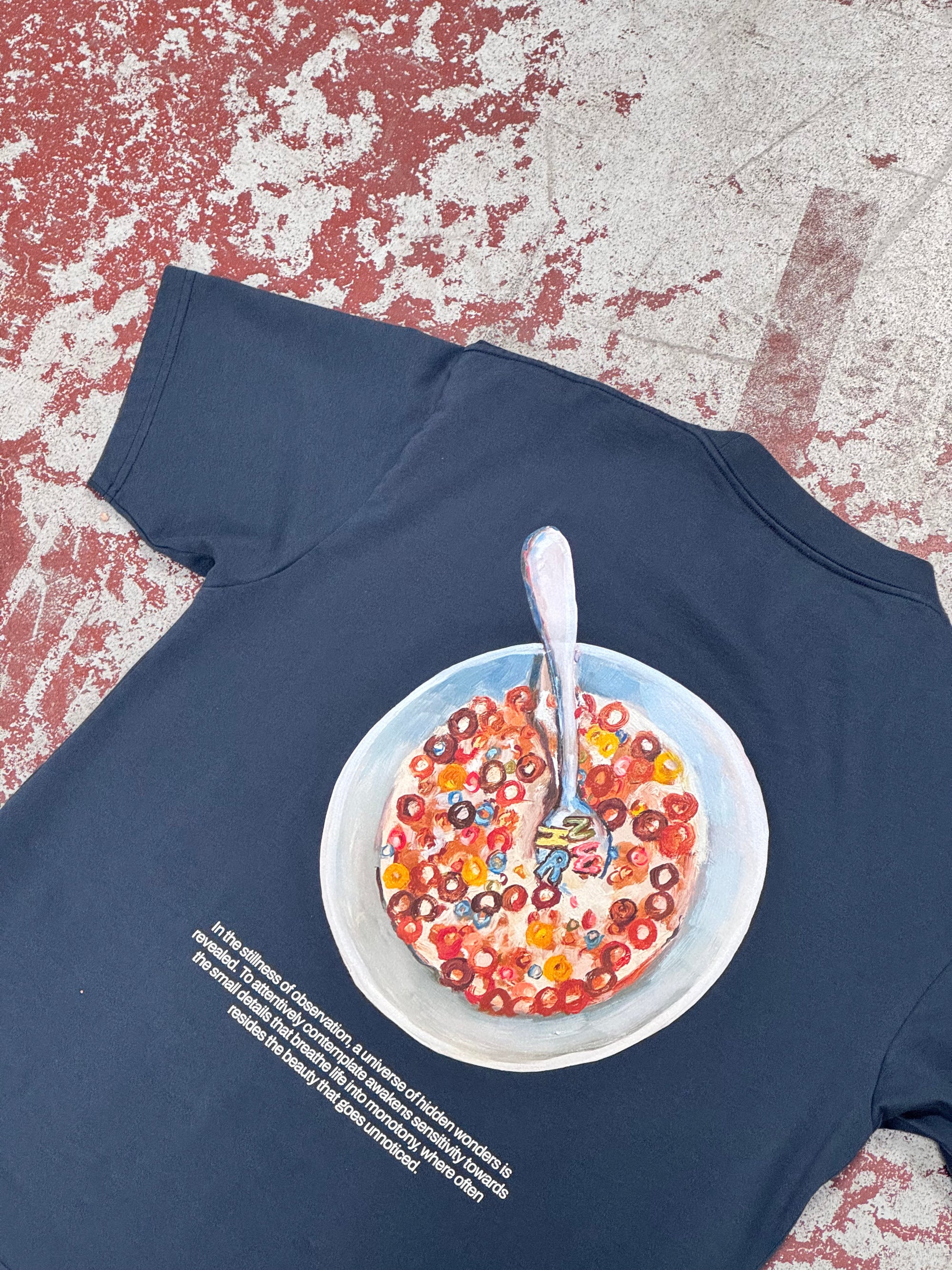 Cereals T-shirt Made Of Organic Cotton