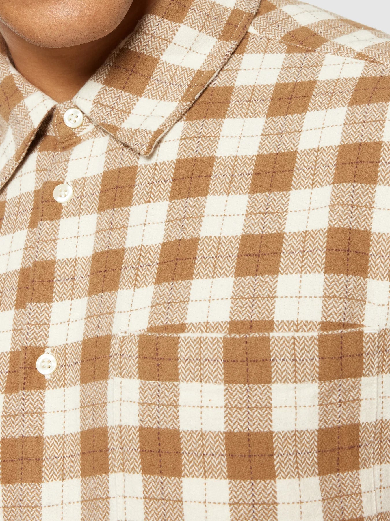 Loose Fit Checkered Shirt