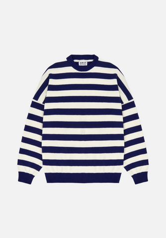 NWHR Navy Stripes Sweater