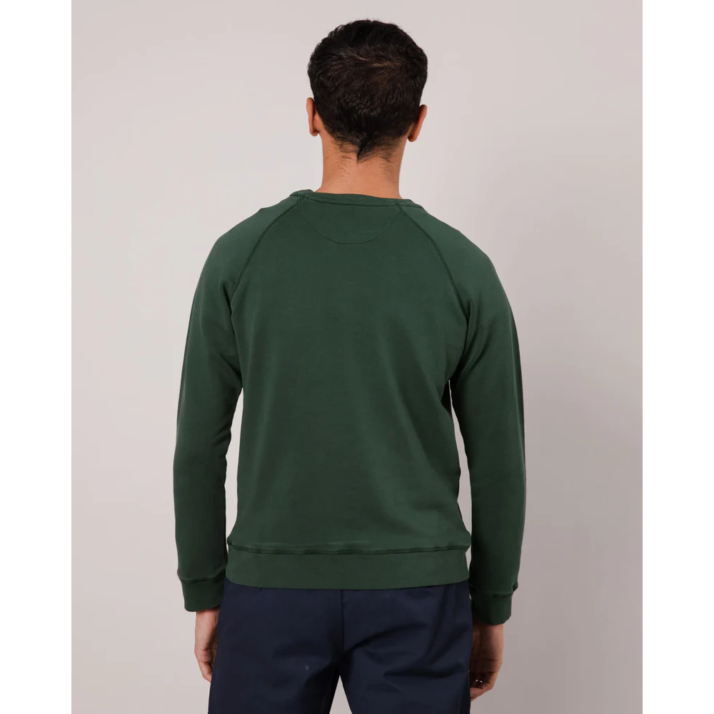 Woodstock Embroidered Green Sweatshirt