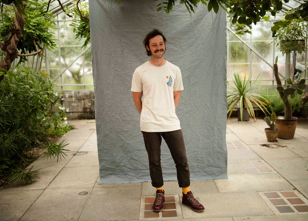 Palm T-shirt Made Of Organic Cotton