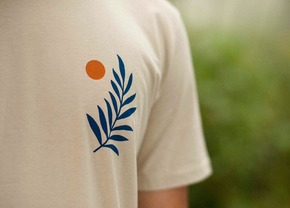 Palm T-shirt Made Of Organic Cotton