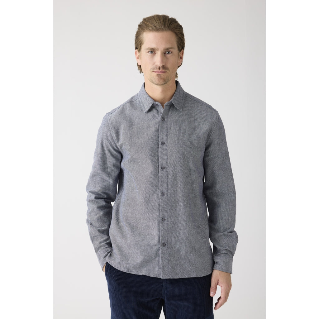 Heavy Twill Flannel Shirt Made Of Organic Cotton