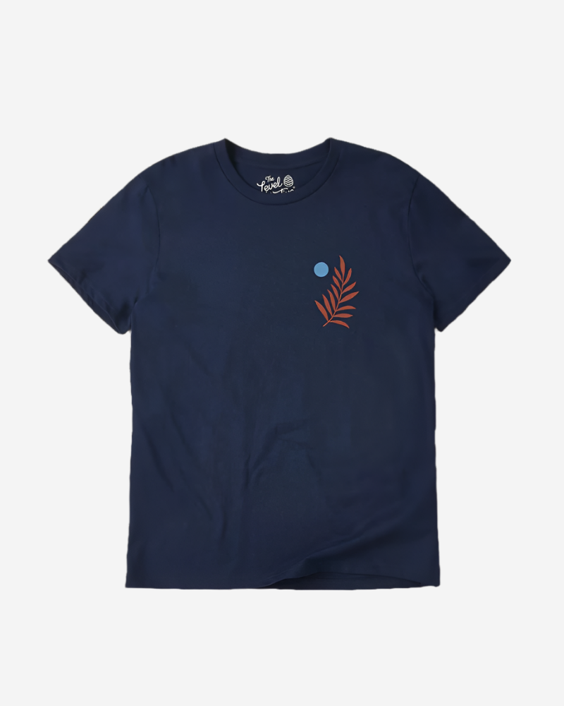 Palm T-shirt Made Of Organic Cotton