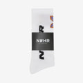 Load image into Gallery viewer, NWHR Flying White Sock
