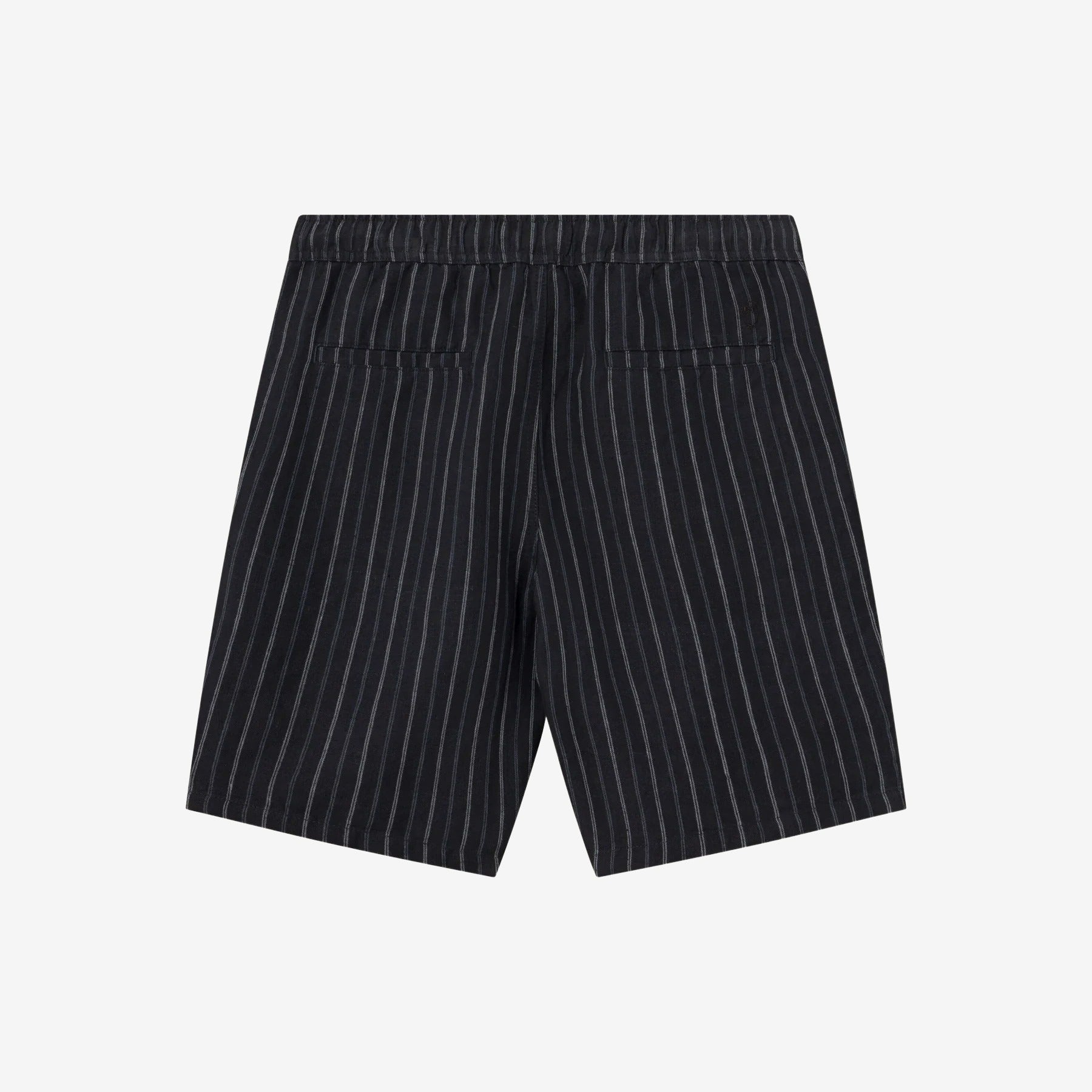 FIG Loose Striped Linen Shorts