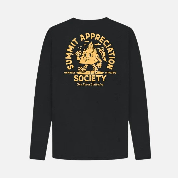Load image into Gallery viewer, Level Collective Summit Society LS T-shirt
