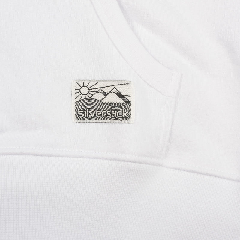 Ellerton Logo Hoodie White Made Of Organic Cotton