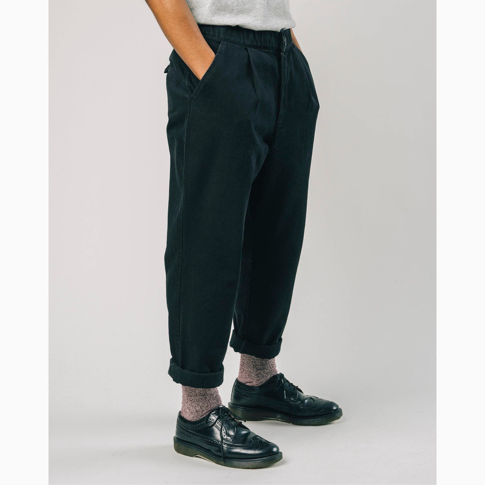 Comfort Chino Black Denim Made Of Organic Cotton