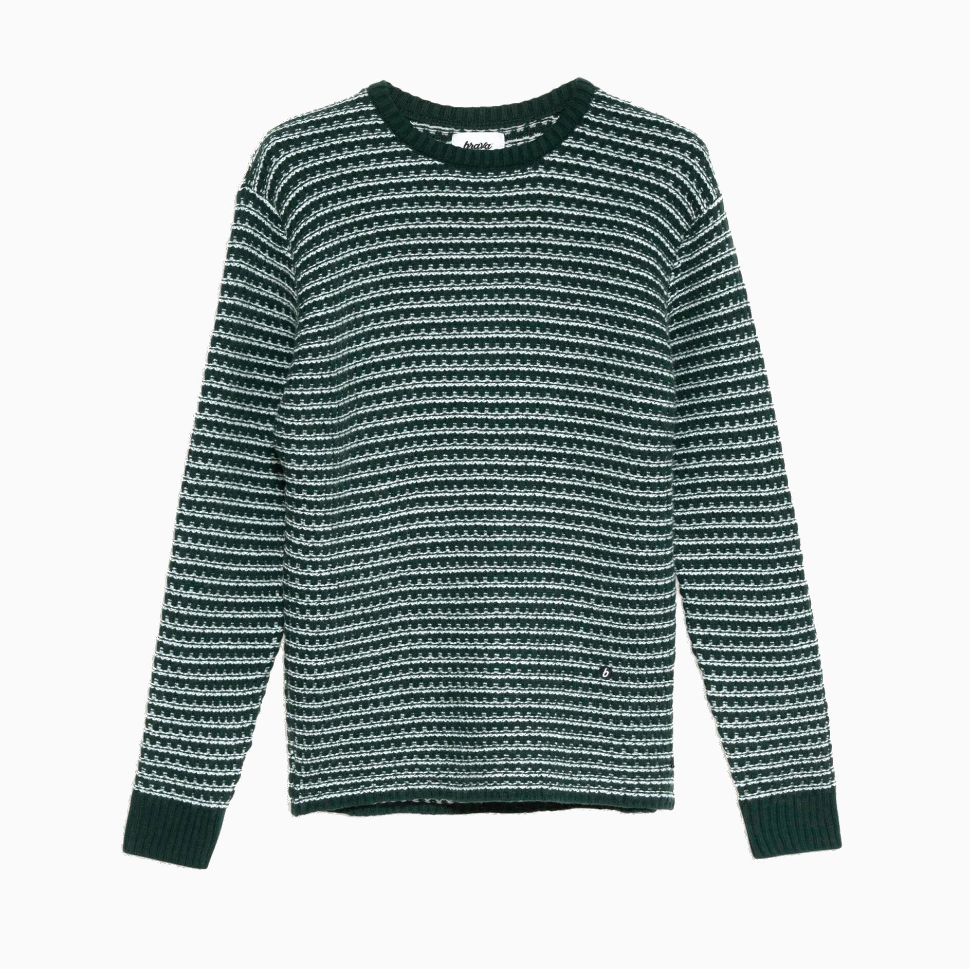 Stripes Jumper - Dark Green