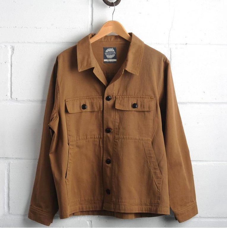 Drivers Jacket | Men's Made in the UK Regular Fit Cotton Twill